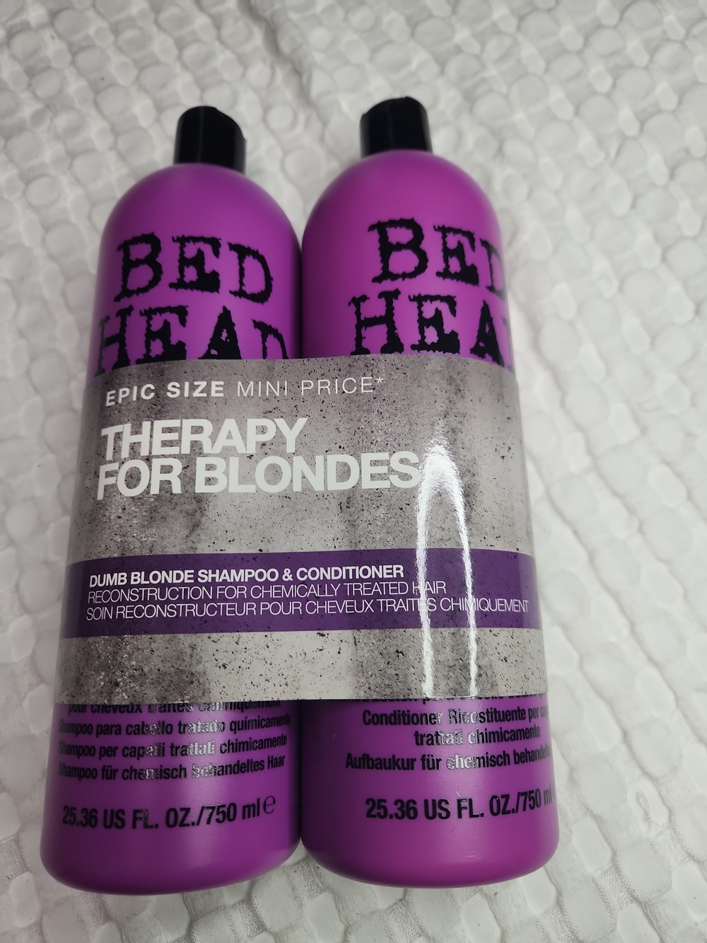 BedHead Therapy for Blondes Duo - Purple